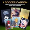 2026-27 Soccer Cards - 33 Unique Greatest Soccer Players Fun - Each Pack Contains Different Soccer Card to Create Unforgettable Moments for Friends, Siblings & Football Fans - Pack of 3 view 2