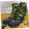 Happyyami 3pairs Gaiters for Outdoor Hiking Breathable Ankle Gaiters Walking Snow Shoe Covers Elastic Band Windproof for Men view 4