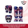 Spall Pro US Boxing Training Set 3 1 Synthetic Leather Boxing Gloves with Boxing Gear Shin Instep, MMA Training with Shin Pads for Kids Adults, Martial Arts Set (Multi, X-Large) view 4