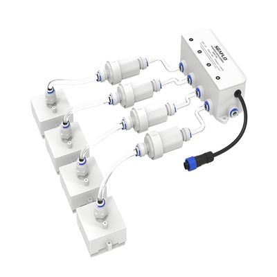 SEAFLO Dry Bilge 4-Zone Splitter System (24V) - 4 Year Warranty, Four Way Inlet Water Solenoid Valve, Marine Yacht Bilge Management