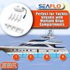 SEAFLO Dry Bilge 4-Zone Splitter System (24V) - 4 Year Warranty, Four Way Inlet Water Solenoid Valve, Marine Yacht Bilge Management view 4