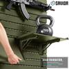 Savior Equipment Wall Rack System Heavy-Duty Steel Folding Table Workbench Shelf Collapsible Wall Mount Hanger, 36" Green view 3