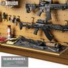 Savior Equipment Wall Rack System Heavy-Duty Steel Folding Table Workbench Shelf Collapsible Wall Mount Hanger, 36" Tan view 2