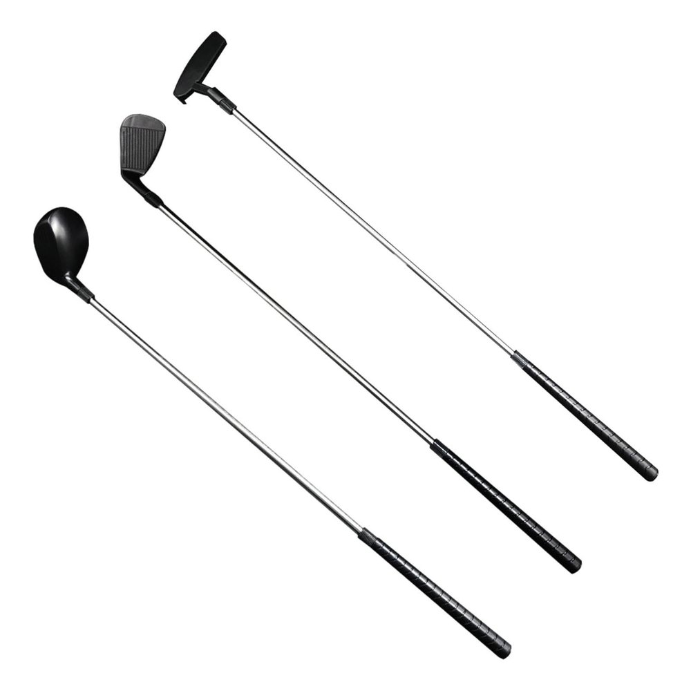1/3 Kids Golf Club - Stainless Steel Lightweight Golf Putters, Toddler Golf Clubs with Stand | Detachable Multifunctional Golf Playing Supplies, Two Way Golf Putter Putter for Right Hand