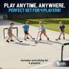 Premier Sports - Kids Hockey Set (4) Sticks, (2) Mini Goals, (1) Foam & (1) Standard Balls Complete Beginner Set for Ages 3-9 view 2