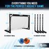Premier Sports - Kids Hockey Set (4) Sticks, (2) Mini Goals, (1) Foam & (1) Standard Balls Complete Beginner Set for Ages 3-9 view 3