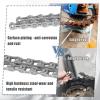 BUCKLOS 10 Speed Bike Chain 1/2 X 3/32 116 Links High Performance Lightweight Bicycle Chain for Road Bike/Mountain Bike Compatible with Shimano, SRAM Silver view 2