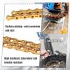 10 Speed Bike Chain 1/2 X 3/32 116 Links High Performance Lightweight Bicycle Chain for Road Bike/Mountain Bike Compatible with Shimano, SRAM Gold view 2