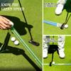 MELE LINKS Golf Putting Alignment Rails Trainer for Golfer Men Precision Distance Control & Instant Feedback, Golf Swing Training Aid Tool for Speed Measuring view 3