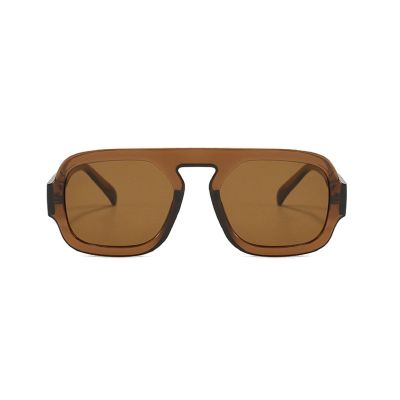 Melrose Square Sunglasses Women Fashion Gradient Shades UV400 Men Punk Blue Green Sun Glasses Y08 (C12)