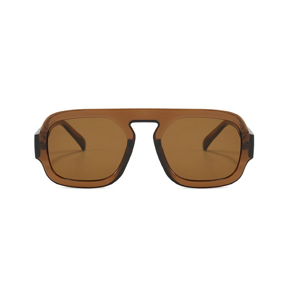 Melrose Square Sunglasses Women Fashion Gradient Shades UV400 Men Punk Blue Green Sun Glasses Y08 (C12)