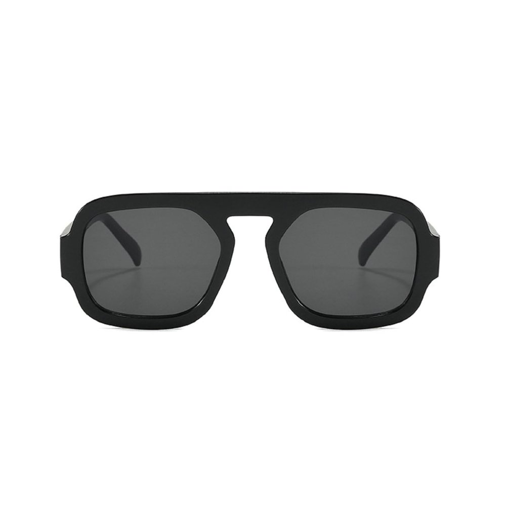Melrose Square Sunglasses Women Fashion Gradient Shades UV400 Men Punk Blue Green Sun Glasses Y08 (C8)