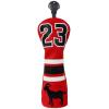 Premium Golf Club Covers No.23 Sports Style Driver Headcover Fairway Cover Hybrid Cover for Taylormade Callaway Ping, Golf Putter Covers Magnetic Closure (NO.23 Hybrid) view 1