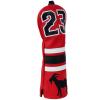Premium Golf Club Covers No.23 Sports Style Driver Headcover Fairway Cover Hybrid Cover for Taylormade Callaway Ping, Golf Putter Covers Magnetic Closure (NO.23 Hybrid) view 3