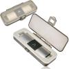 Lamborsafe Hard Carrying Case Only for Kardia Mobile 6L & 6L MAX, KardiaMobile 6-Lead EKG Heart Monitor Case, Keep Clean and Protected (Transparent) view 1