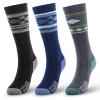 OutdoorMaster Ski Socks, Merino Wool Ski Socks for Men & Women, Thermal Winter Warm & Breathable Snowboarding Socks for Cold Weather, Over The Calf Non-Slip Cuff, Machine Washable view 1