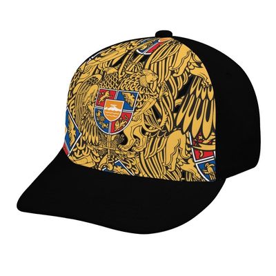 Armenian National Emblem Hat Adjustable Baseball Cap for Men Women Dad Hat Casual Truck Driver Hat