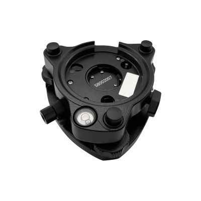 JIEYUEXIN Black Optical Plummet Adaptor Compatible with Trimble Total Station, Aluminum Tribrach Adapter with Optical Plummet