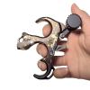 Compound Bow Aid Releaser with Wrist Straps and Adjustment Tool,Archery Release Aids with 3 Thumb Release Adjustable,Aluminum Alloy Aids.for Left and Right Handers. (Camouflage) view 4
