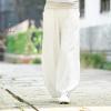 BIVENANT Wide Leg Pants Elastic Waist Pants Baggy Pants Casual Palazzo Pants Loose Pants Linen Pants for Women Summer view 2