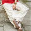 BIVENANT Wide Leg Pants Elastic Waist Pants Baggy Pants Casual Palazzo Pants Loose Pants Linen Pants for Women Summer view 4
