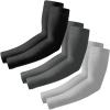 Kinwor Arm Sleeves 5 Pairs UV Sun Protection UPF 50 Arm Compression Cooling Sleeves Men&Women view 3