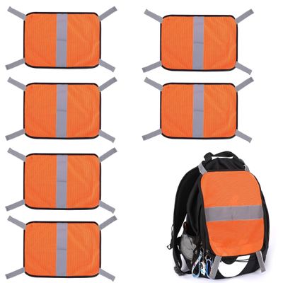 6 Pcs Blaze Orange Safety Panel, 9" x 12" Blaze Orange Panel Hunting Mesh