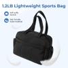 CLUCI Duffle Bag for Travel, Gym Bag for Women, Puffer Tote Small Carry On Bag, 30L Duffle Weekender Bags with Wet Pocket Black view 4
