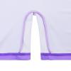 TFJH E One Piece Girls Swimsuits Short Sleeve Rash Guard Suits UV 50+ Bathing Suits Zip 375 Purple Agate 6A view 4