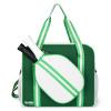 Amoswiz Pickleball Bags for Women, Green Pickle Ball Bag Tote, Neoprene Crossbody Pickleball Sling Bag Outfits for Women Extra Large view 1
