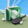 Amoswiz Pickleball Bags for Women, Green Pickle Ball Bag Tote, Neoprene Crossbody Pickleball Sling Bag Outfits for Women Extra Large view 2