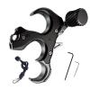 Compound Bow Aid Releaser with Wrist Straps and Adjustment Tool,Archery Release Aids with 3 Thumb Release Adjustable,Aluminum Alloy Aids.for Left and Right Handers. (Black) view 1