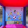 Vinfgoes Inflatable Soccer Target Goal Kick Shooting Game Inflatable Football Gate 11.5ftx10x8.6FT with Blower for Parties, Backyard, School, Team Events view 3