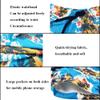 SQPO Island Mens Swim Trunks with Compression Liner Quick Dry Zipper Pocket Bathing Suit for Beach Summer Xx-Large view 4