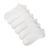 Women's Thin Low Cut Ankle Cotton Socks - 6 Pairs Lightweight Non-Slip No Show Socks, Classic Casual Running Socks (US, Numeric, 3, 7, Regular, Regular, White) view 1