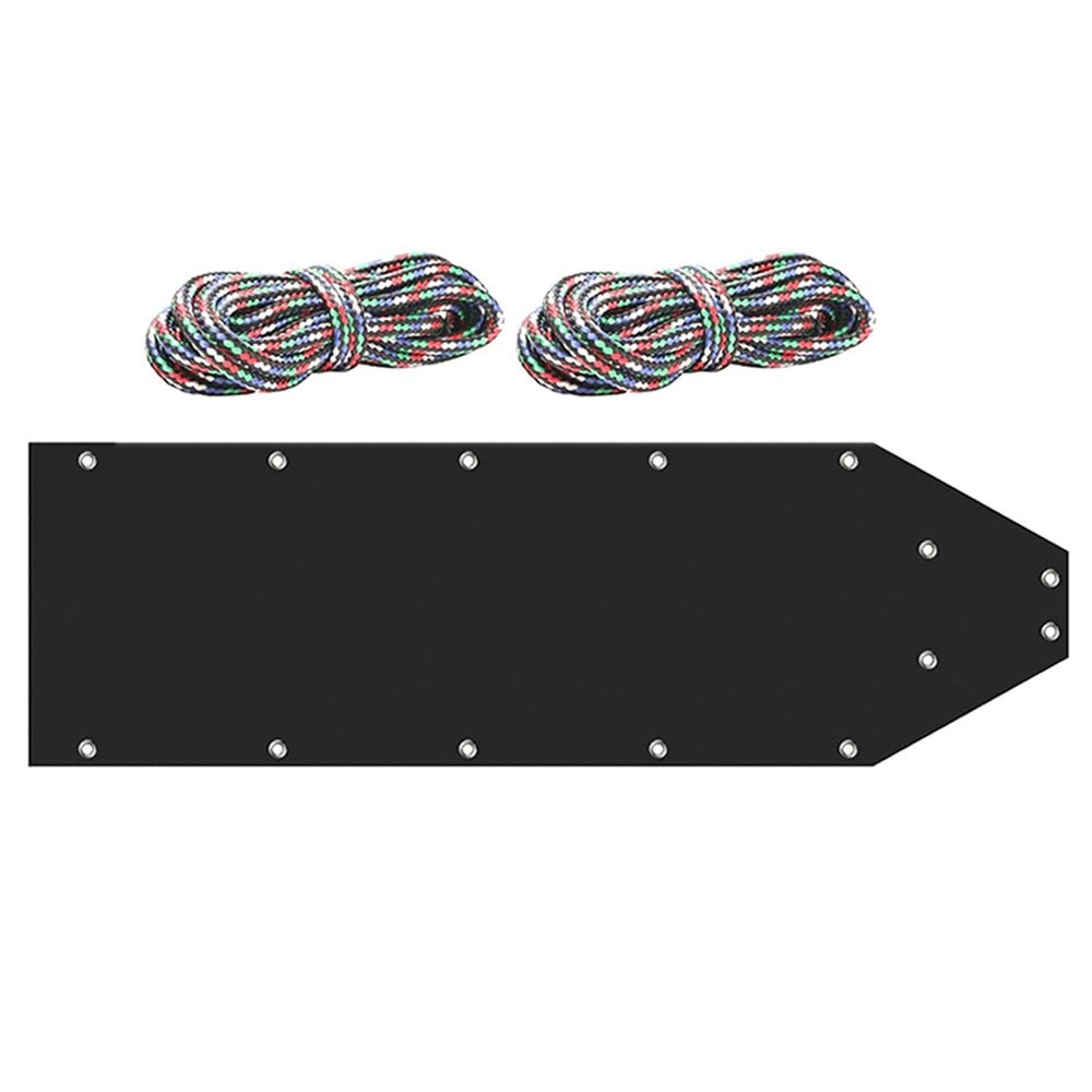 NineFit Basics Deer Drag Sled - Multipurpose Sled, Black, Polyethylene (PE), Easy Install, Heavy Duty, Effortless Towing, Suitable for Many Occasions