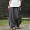 BIVENANT Cotton Pants Palazzo Pants Linen Pants Wide Leg Trousers for Women High Waisted Loose Baggy Pants with Pockets view 3
