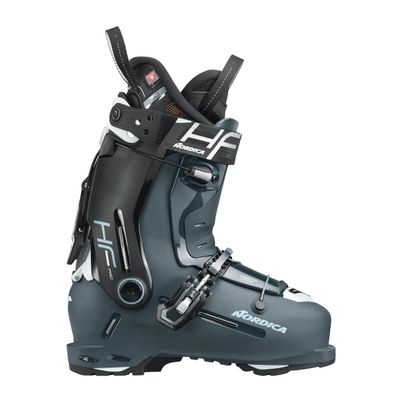 Nordica HF Pro 95 W Women's Wide Fit Easy Entry Alpine Ski Boots (Green/Black/White, 25.5)