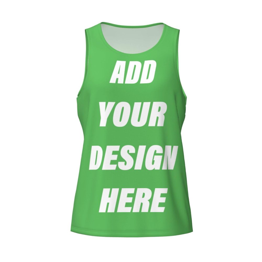 Custom Mens Tank Top Add Your Text Image Logo for Workout for Workout Athletic Undershirts