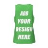Custom Mens Tank Top Add Your Text Image Logo for Workout for Workout Athletic Undershirts view 2