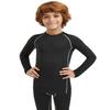 ATTIQOZI Boys' Compression Shirts Youth Long Sleeve Football Baseball Undershirt Sports Quick Dry Athletic Baselayer 4,5,6 Pack Black(5pack) S view 3