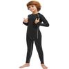 ATTIQOZI Boys' Compression Shirts Youth Long Sleeve Football Baseball Undershirt Sports Quick Dry Athletic Baselayer 4,5,6 Pack Black(5pack) S view 4