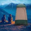 Shower Tent for Camping Outdoor Privacy Tent 63 * 63 * 94.5" Spacious Camping Changing Tent Dressing Room Portable Toilet Tent Camping Privacy Shelter Instant Outdoor Rain Shelter (Dark Green) view 3