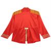 Hedmy Womens Halloween SGT Sergeant Pepper Costume Jacket Marching Band Rock 60s Satin Cardigan Coat Red Large view 4