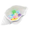 BOHK Shell Trinket Dish Ceramic Conch Ring Holder Jewelry Tray Decorative Jewelry Plate Cute Jewelry Organizer for Home Decor(Big Conch White) view 1