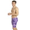 iSwim Men's Lite Swimsuit Jammer, UPF 50+ Sun Protection, Durable Polyester Spandex, Adjustable Drawstring Waist, Ideal for Competitive Swimming, Spirit - Purple 24 view 2