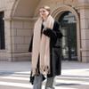 Wander Agio Cashmere Feel Scarf Long Pashmina Shawls and Wraps for Women Large Blanket Scarves Solid Skin 25 view 4