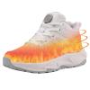 Heated Sneakers for Women Men - Rechargeable Electric Heated Shoes with 3 Heating Levels, Waterproof Upper, Non-Slip Rubber Sole, Winter Warmth Footwear for Hiking Outdoor Activities (White, Adult, Men, 10, Numeric, US Footwear Size System, Medium) view 1