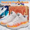 Heated Sneakers for Women Men - Rechargeable Electric Heated Shoes with 3 Heating Levels, Waterproof Upper, Non-Slip Rubber Sole, Winter Warmth Footwear for Hiking Outdoor Activities (White, Adult, Men, 10, Numeric, US Footwear Size System, Medium) view 3