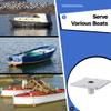 Base Boat Seat 7"X7", Pedestal Seat Boat For Post Pin 3/4" Socket, Bracket Seat Marine Boast Heavy Duty Alloy Aluminum, Accessories Seating Cabin Corrosion-Resistant For Mount Seat Boat Most view 4
